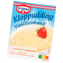 Koopmans griesmeelpudding, Dr. Oetker kook- of kloppudding